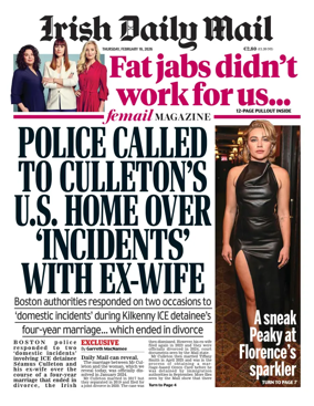 Cover of Irish Daily Mail