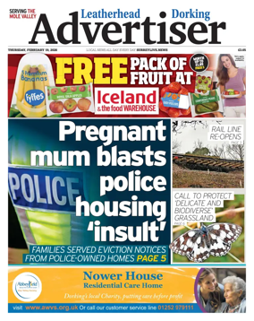 Cover of Leatherhead & Dorking Advertiser