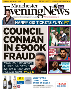 Cover of Manchester Evening News