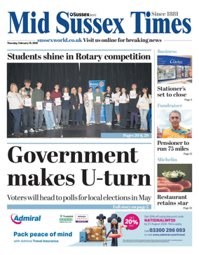 Cover of Mid Sussex Times