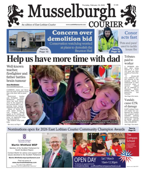 Cover of Musselburgh Courier