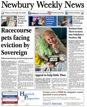 Cover of Newbury Weekly News