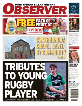 Cover of Pontypridd & Llantrisant Observer