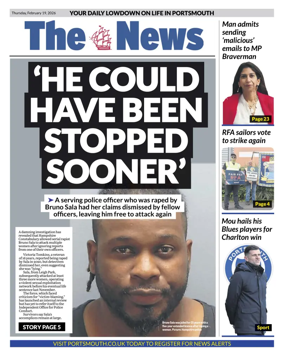 Cover of Portsmouth News