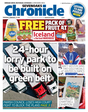 Cover of Sevenoaks Chronicle