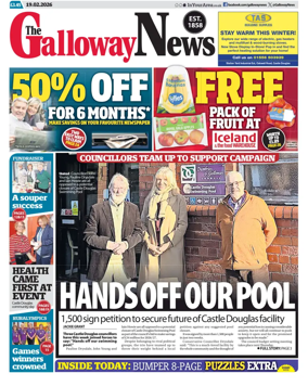Cover of The Galloway News