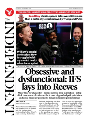 Cover of The Independent