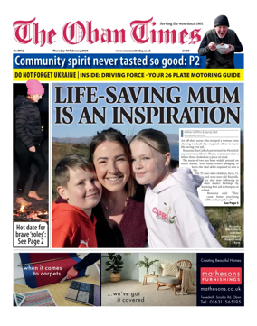 Cover of The Oban Times