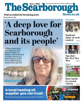 Cover of The Scarborough News