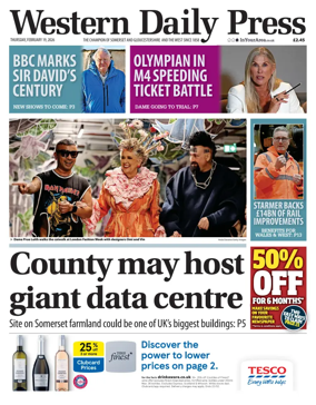 Cover of Western Daily Press