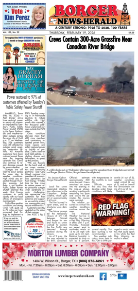 Cover of Borger News-Herald