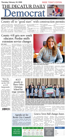 Cover of The Decatur Daily Democrat