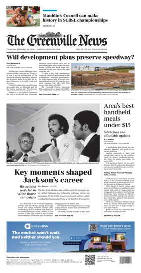 Cover of The Greenville News