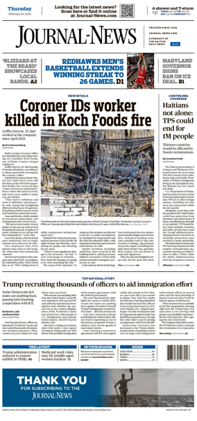 Cover of Hamilton Journal News