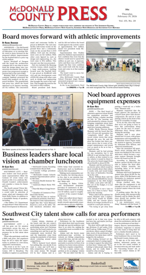 Cover of McDonald County Press