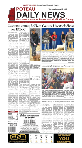 Cover of Poteau Daily News