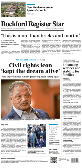 Cover of Rockford Register Star