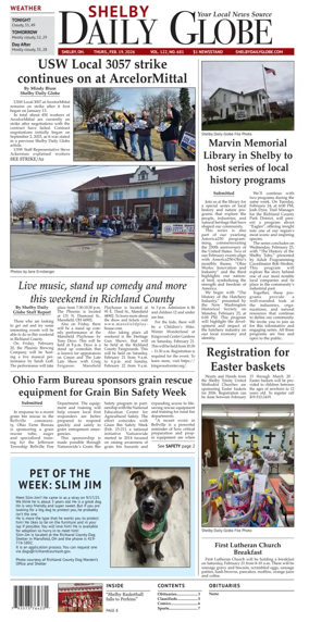 Cover of Shelby Daily Globe