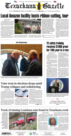 Cover of Texarkana Gazette