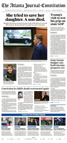 Cover of The Atlanta Journal-Constitution