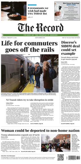 Cover of The Bergen Record