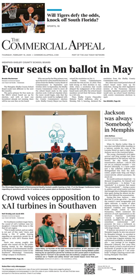 Cover of The Commercial Appeal