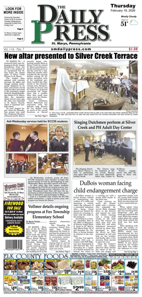 Cover of The Daily Press