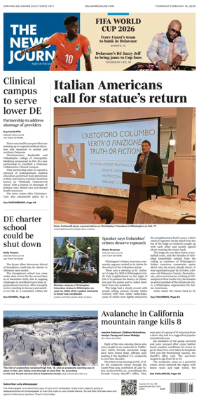 Cover of The News Journal