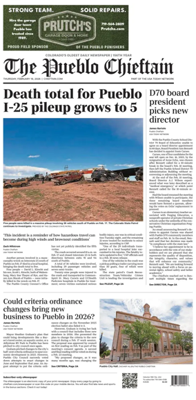 Cover of The Pueblo Chieftain