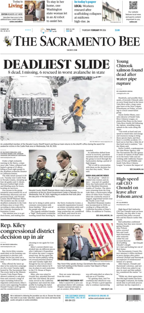 Cover of The Sacramento Bee