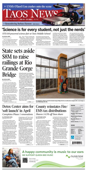 Cover of The Taos News