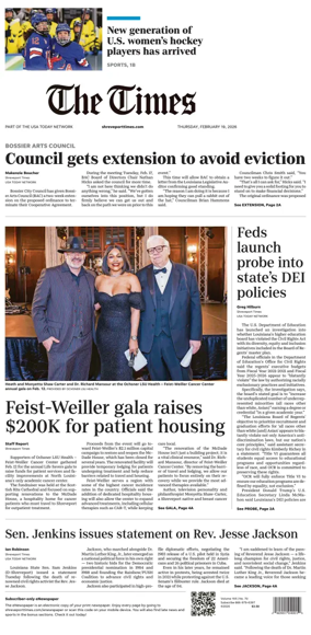 Cover of The Times (Shreveport)