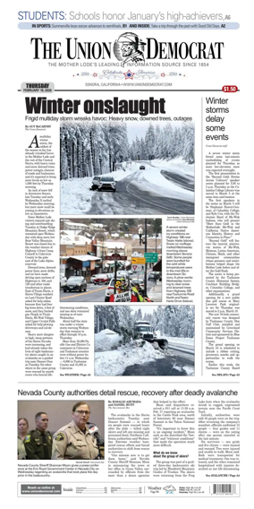 Cover of The Union Democrat