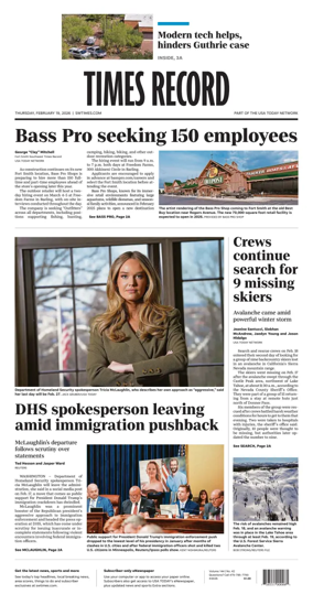 Cover of Times Record (Ft. Smith Southwest)