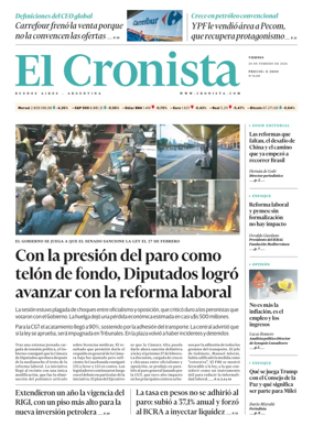 Cover of El Cronista