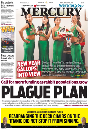 Cover of Mercury (Hobart)