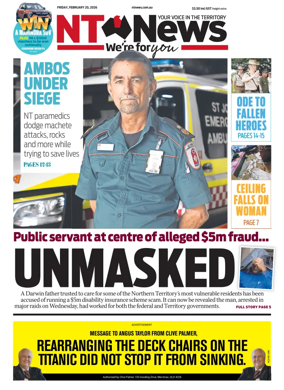 Cover of NT News