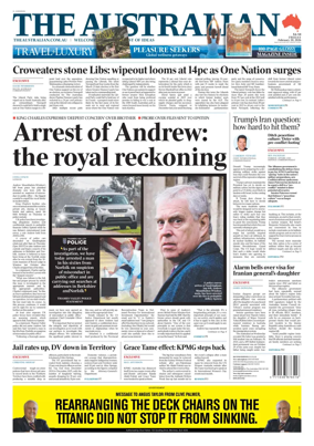 Cover of The Australian
