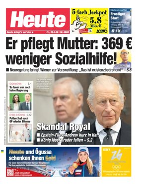 Cover of Heute - Niederosterreich Ausgabe