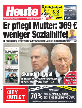 Cover of Heute - Oberosterreich Ausgabe