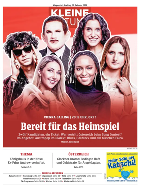 Cover of Kleine Zeitung Kaernten