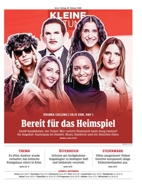 Cover of Kleine Zeitung Steiermark