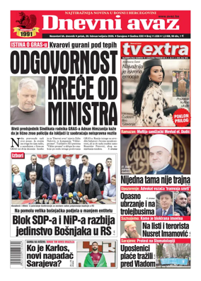 Cover of Dnevni avaz