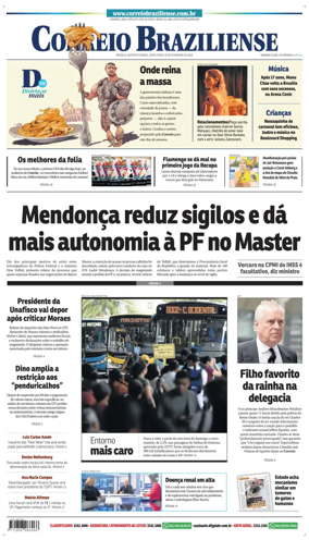 Cover of Correio Braziliense