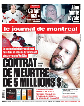 Cover of Le Journal de Montreal