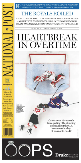 Cover of National Post - (Latest Edition)