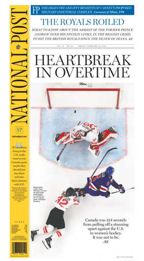 Cover of National Post - (National Edition)