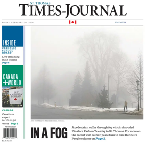 Cover of St. Thomas Times-Journal