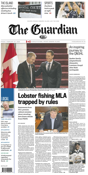 Cover of The Guardian (Charlottetown)