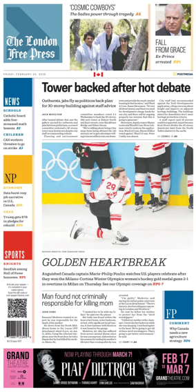 Cover of The London Free Press